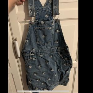 Disney store Mickey overall skirt